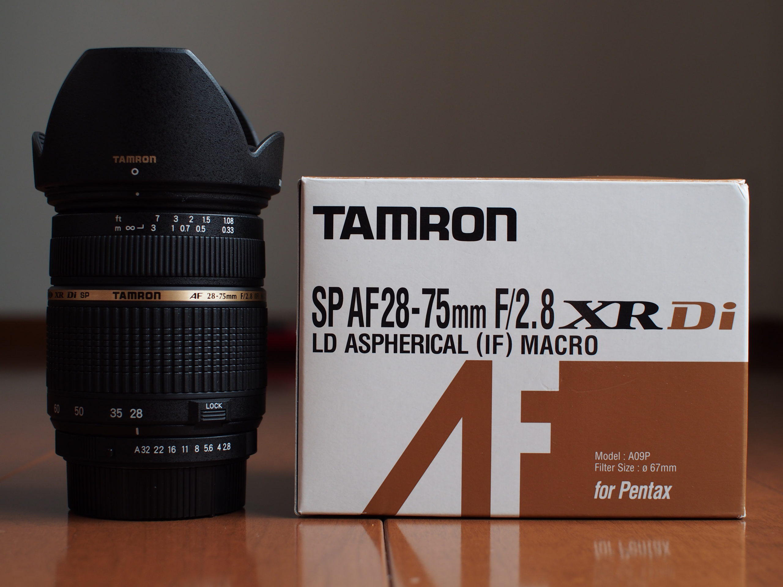 TAMRON SP AF28-75F2.8XR DI ペンタックス Kマウント-