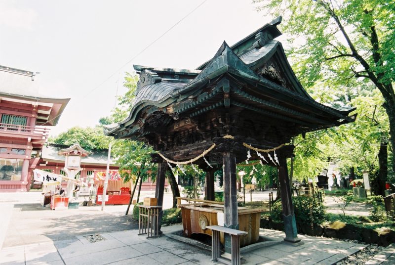 笠間稲荷神社の手水舎