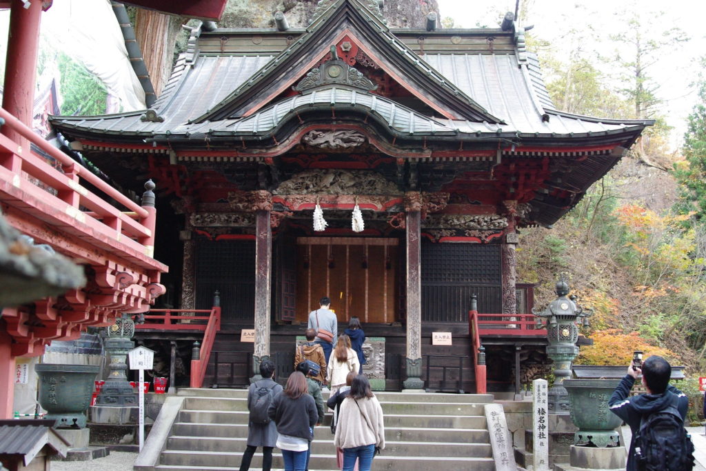 榛名神社の拝殿