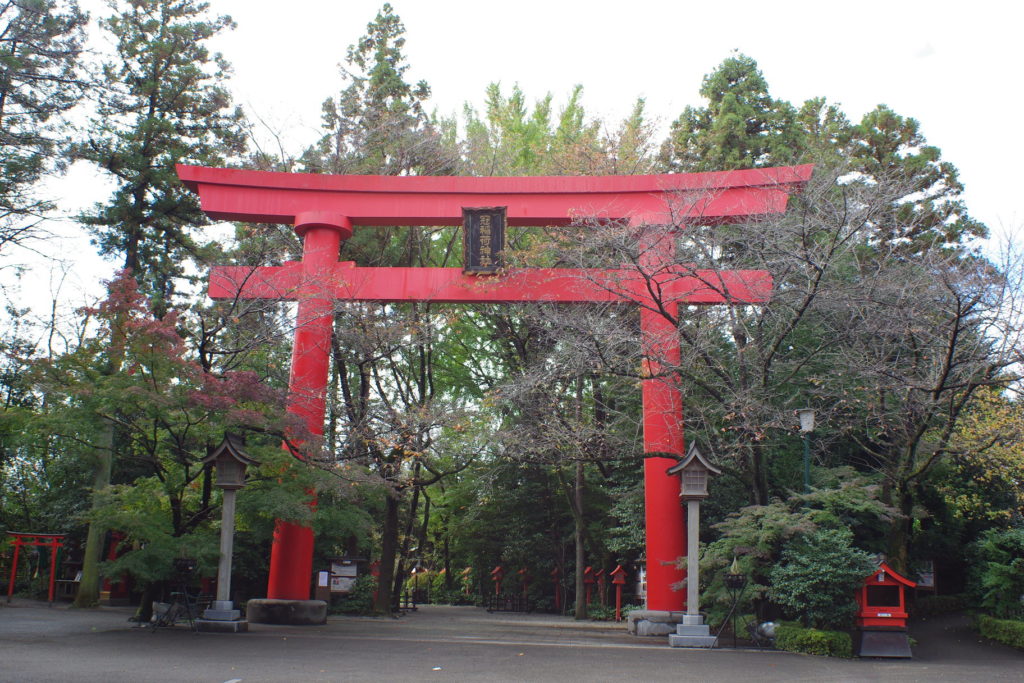 冠稲荷神社の甲大鳥居