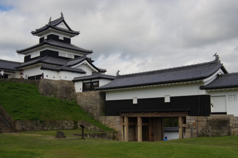 白河小峰城_三重櫓と前御門