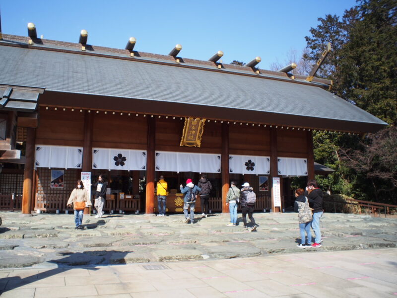 櫻木神社の拝殿