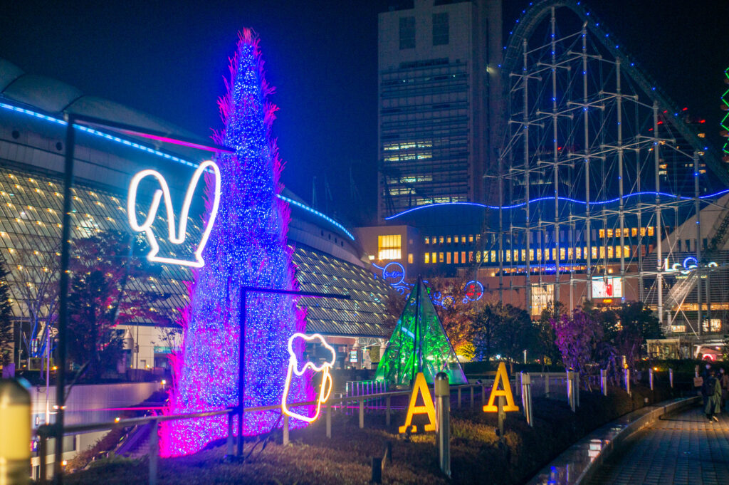 東京ドームシティ_ウィンターイルミネーション_０７