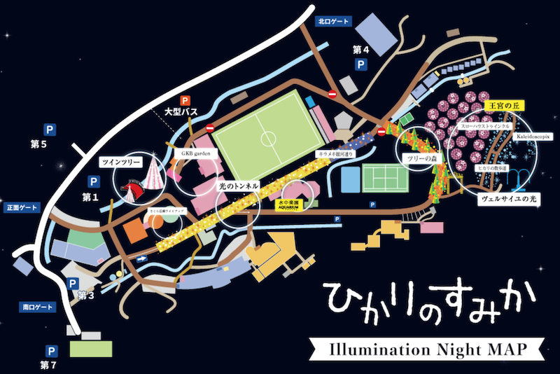 2022_時之栖イルミネーションマップ